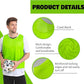 12/24/48PCS Pinnies Youth Team Pennies for Sports Kids and Scrimmage Vests for Soccer Basketball Jersey Practice