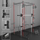 Eonfit E3 Smith Machine with 360°Rotating Arm for Home Gym Equipment, Multi-Function Power Cage Squat Rack with Cable Crossover LAT Pulldown Pulley System All in One