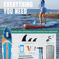 Niphean Inflatable Stand Up Paddle Board with SUP Accessories, Anti-Slip EVA Deck, 10’6’’ Inflatable Paddle Boards for Adults & Youth of All Skill Levels