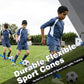 Kids Soccer Goal for Backyard, 6x4 9x5 FT Portable Soccer Nets Pop Up with Ball, Agility Ladder, Cones, Target & Carry Bag for Toddler Youth Outdoor Indoor Training Practice Sports Games Play
