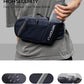 WATERFLY Fanny Pack Waist Bag: Hiking Water Bottle Holder with Strap Waist Pack for Women Men Hydration Hip Packs for Running Walking Traveling-Navy Blue