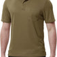 TBMPOY Men's Polo Shirts with Pocket Short Sleeve Quick Dry Casual Sports Outdoor Golf Shirt