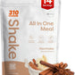 310 Nutrition All-In-One Meal Replacement Shake Powder - Plant-Based Protein Smoothie Blend w/High Fiber, Probiotics & Adaptogens - Low Carb, Vegan, Keto & Paleo Friendly - Horchata - 14 Srv