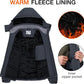 CAMEL CROWN Men's Mountain Ski Snow Jacket Waterproof Winter Coat Snowboarding Windbreaker Windproof Warm Hooded Snow Coat
