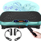 AXV Vibration Plate Fitness Platform Exercise Machine Vibrating Lymphatic Drainage Shaking Full Body Shaker Workout Vibrate Stand Shake Board Sport Gym for Weight Loss Fat Burner for Women Men
