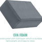 3" Yoga Block, 10 Pack Bulk EVA Foam Yoga Blocks, Firm and Supportive Yoga Brick, Balance Foam for Stretching, Pilates, and Workout, 3" x 6" x 9"
