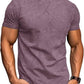 LOGEEYAR Men's Athletic Washed T-Shirts Basic Crew Neck Tees Tops Causal Distressed Cotton T Shirts for Men