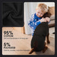 FUAMEY Dog Recovery Suit Male,Dogs Surgery Neuter Suits Puppy Spay Shirts for Female Protect Dog's Skin Anti Licking Abdominal Wounds Doggie Onesie Pet Bodysuit Alternative to Cone Black XS