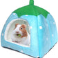 Guinea Pig Hideout Bed Rabbit House Cave Accessories Cozy Hide-Out for Bunny Hedgehog Ferret Chinchilla&Other Small Animals