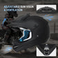 Youth Dirt Bike Helmet DOT Certified - Full Face Motorcycle Helmet for Off-Road, ATV, Street Riding, Includes Adjustable Goggles & Protective Gloves