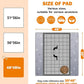 LOOBANI Washable Pee Pads for Dogs, Reusable Pee Pads for Dog Mat Puppy Pads Training Pads Non Slip Whelping Pad for Dog Playpen, Crate, Car, Grey 2 Pack 48 x 48 in