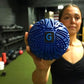 Large Trigger Point Massage Ball - 4.75 Inch Hard Rubber Therapy Ball for Myofascial Massage - Deep Tissue Massager for Myofascial Release (Also for Exercise and Pressure Point Recovery)