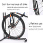 YueTong Vertical Bike Stand, 2 Bike Rack Garage, Upright and Horizontal, Indoor Bicycle Storage for Floor.