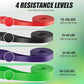 WHATAFIT Resistance Bands, Pull Up Assistance Bands, Exercise Bands, Workout Bands Set for Men and Women Home Fitness, Body Stretching, Strength Training, Physical Therapy
