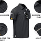 V VALANCH Mens Polo Shirts Short Sleeve Moisture Wicking Golf Polo Athletic Collared Shirt Tennis T-Shirt Tops