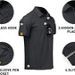 V VALANCH Mens Polo Shirts Short Sleeve Moisture Wicking Golf Polo Athletic Collared Shirt Tennis T-Shirt Tops