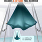 VEVOR Aerial Yoga Frame, 9.67 ft Height Swing Stand, Max 551.15 lbs Load Chrome-Plated Steel Pipe Inversion Yoga Rig for Indoor Outdoor Use