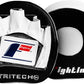 Fighting Sports Tri-Tech® Elite Punch Mitts, Black/White