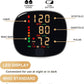 Rechargeable Wrist Blood Pressure Monitor with Voice Broadcast, Dual User Blood Pressure Cuff Wrist with USB-C Charging Cable, 2X 99 Memories & Carry Case