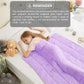L'AGRATY Weighted Blanket - 40"x60" 10lbs Breathable Weighted Blanket Microfiber Material with Glass Beads