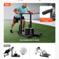 VEVOR Weight Sled, Steel Power Sled, Fitness Training Sleds for Athletic Exercise Speed Improvement, Workout Equipment with Adjustable Height Handle