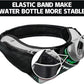 PYFK Running Belt Hydration Waist Pack with Water Bottle Holder for Men Women Waist Pouch Fanny Bag Reflective