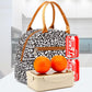 FlowFly Insulated Lunch Cooler Bag - Tote Bag Organizer for Women/Men, Cow