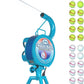 Jugs Small-Ball Pitching Machine with 2-Dozen Small-Balls—1-Dozen White and 1-Dozen Vision-Enhanced Yellow. Hitting Big. Throws fastballs or Overhand Curves., JUGS Blue