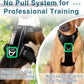 BARKBAY Dog Harness No Pull with ID Tag Pocket - Heavy Duty, Reflective, Easy Control for Large Dogs(Black,S)
