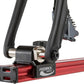 FEEDBACK SPORTS | Sprint Bike Repair Stand | Compact Bicycle Workstand W/Tripod Base | 360-Degree Rotation | Dropout Style Mount | Red