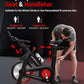HARISON Semi-Commercial Exercise Bike 400 lbs Capacity, Magnetic Stationary Bikes for Home Gym with Bluetooth & Tablet Holder & Comfortable Seat Cushion