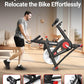 HARISON Semi-Commercial Exercise Bike 400 lbs Capacity, Magnetic Stationary Bikes for Home Gym with Bluetooth & Tablet Holder & Comfortable Seat Cushion