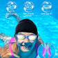 Kids Swim Goggles, Swimming Goggles for Kids Toddlers 3-14 with Swim Cap, Nose Clip, Nose Bridge, Ear Plugs