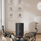WOPET Automatic Cat Feeder with Camera for Two Cats, 6L Automatic Dog Feeder with HD Video and Night Vision, 5G/2.4G WiFi Pet Feeder for Cats & Dogs, SD Card Storage & 2-Way Audio
