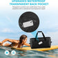 Gonex 40L 60L 80L Extra Large Waterproof Duffle Travel Dry Duffel Bag Heavy Duty Bag with Durable Straps & Handles for Kayaking Paddleboarding Boating Rafting Fishing