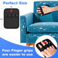 AIERSA 2Pcs Electrostatic Pet Hair Removal Glove, Electro Gloves Pet Hair, Reusable Static Pet Hair Remover Mitt, Cat & Dog Hair Removal Tool for Furniture, Clothes, Carpet, Car, Couch