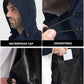 iCreek Men's Rain Jacket Lightweight Waterproof Packable Rain Shell Jacket Raincoat with Hood Windbreaker for Cycling, Golf