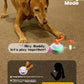 Interactive Dog Toys, Automatic Moving and Rolling LED Light Up Dogs Ball with Rope, Motion-Activated Wicked Ball for Small Medium Pup, Stimulation Toy for Boredom Relief