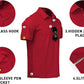 V VALANCH Mens Polo Shirts Short Sleeve Moisture Wicking Golf Polo Athletic Collared Shirt Tennis T-Shirt Tops