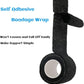 24 Rolls Black Elastic Self Adhesive Bandage Wrap, Breathable Flexible Fabric Non Woven Cohesive Bandage, Ankle Sprains Swelling Medical First Aid Sports Athletic Tape, Dogs Pet Vet Wrap 2 in