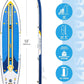 Tuxedo Sailor Kids Inflatable Paddle Board Lightweight and Safe Fishing Stand Up Paddle Board for Adults with Accessories