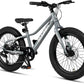 Glerc Mars Kids Mountain Bike, 20 24 Inch Fat Tire Bike for Teen Ages 6-14 Year Old, Bicycle with 2.8-Inch Wide Tires and 6 Speed Drivetrain, Multiple Colors
