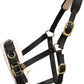 T TEKE Lunge Cavesson with Fleece Lined Nose Band and Crown
