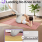 YOTTOY Yoga Mat,Non-Slip Hot Yoga Mat with Anti-Tear Design and Friendly Natural Rubber Mat with Strap and Bag
