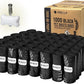 GORILLA SUPPLY Dog Poop Waste Bags with Dispenser and Leash Tie, 9" x 13", Black, 1000 Count