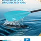 OCEANBROAD SUP Paddle - Adjustable Stand-Up Paddle for Paddleboard Kayak, Adjustable Aluminum Alloy Shaft with Reinforced Nylon Blades