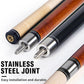 AKLOT Pool Cues,Set of 4 Pool 58" Cue Sticks Canadian Maple Wood Cue Stick for Professional Billiard Players 18 19 20 21 oz