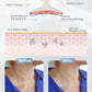 Red Light Therapy for Face and Neck, 7 Color Beauty Face Massager Tool, Vibrating Facial Massager with Thermals for Wrinkles, Double Chin, Glossy White
