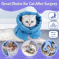 Soft Cat Cone Collar, Kitten Cone for Recovery - Adjustable, Lightweight Elizabethan Collar Alternative
