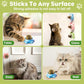 360° Catnip for Cats Wall Catnip Rollerball Licking Ball Cat Nips Mint Magic Cat Stick on Wall Crack Balls Lickable Play Chew Teeth Cleaning Pet Chew Indoor Outdoor